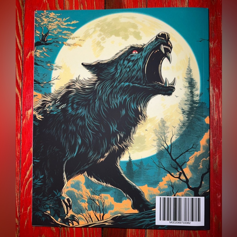 Composition Book / Journal: Werewolf - Picture 3 of 3